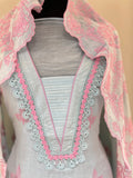 Rosella Charm Embroidered Unstitched Suit